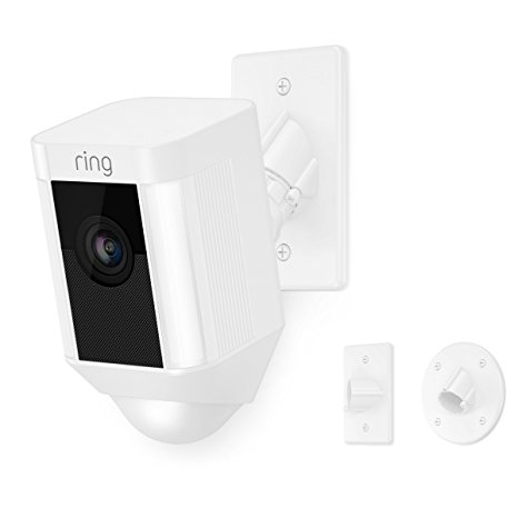 Ring 8SH5P7-WEN0 Spotlight Cam Mount HD Security Camera, White