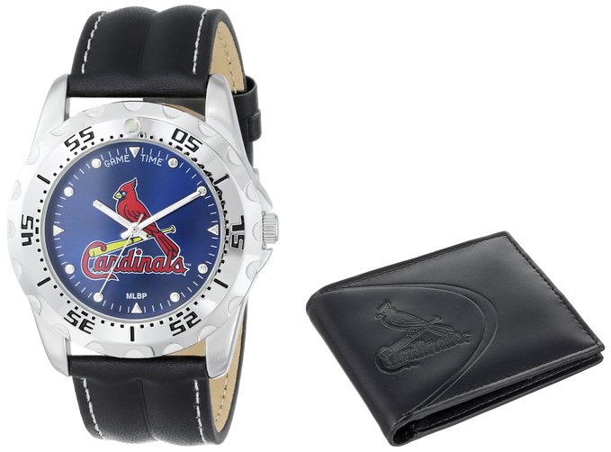 Game Time Men's MLB Watch and Wallet Set