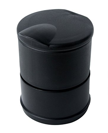 niceEshop(TM) Portable tubular smokeless Car Cigarette Ash Ashtray with cap/cover  Free niceEshop Cable Tie