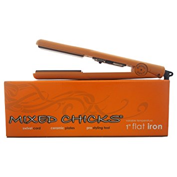 Mixed Chicks Variable Temperature Flat Iron, Golden Brown, 1.15 Pound