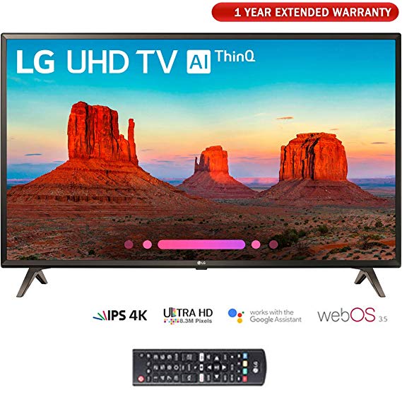 LG 65UK6300 (65UK6300PUE) 65" UK6300 Smart 4K UHD TV (2018)