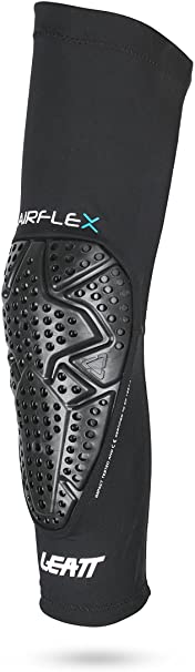 Leatt AirFlex Adult Elbow Guard Motocross Motorcycle Body Armor - Black