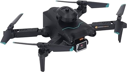 S96 Mini Drone with Dual Camera, 4K HD Foldable FPV Drone, Obstacle Avoidance, Altitude Hold, Remote Control Quadcopter, 360° Flip, Boys and Girls