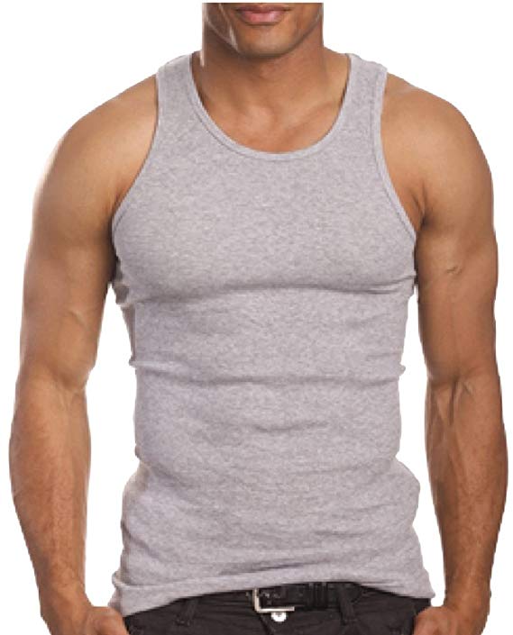 ToBeInStyle Men's A-Shirt Tank Top Muscle Shirt