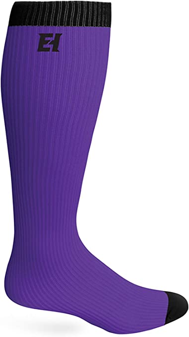 Elite Hockey, Pro-Liner Tube/Knee Sock Series, with Coolmax and Lycra, 1 Pair (Color/Size Choice)