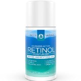 Retinol Cream 25 Moisturizer for Face and Eyes - Night or Day Cream for Deep Wrinkles - Natural Anti Aging Facial Lotion With Vitamin C Hyaluronic Acid and Organic Jojoba Oil - InstaNatural - 34 OZ