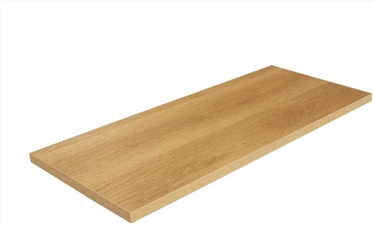 Rubbermaid 10"x36" Decorative Board, Golden Oak, Adjustable Shelf, Wood, Storage, Shelving