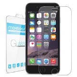 iPhone 6 Plus Screen Protector Maxboost iPhone 6 Plus Glass Screen Protector 55 - Tempered Glass Worlds Thinnest Ballistics Glass 99 Touch-screen Accurate Round Edge 02mm Ultra-clear Glass Screen Protector Perfect Fit for iPhone 6 Plus 55 inch ONLY Maximum Screen Protection from Bumps Drops Scrapes and Marks Lifetime No-Hassle Warranty