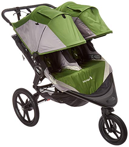 Baby Jogger 2016 Summit X3 Double Jogging Stroller - Green/Gray