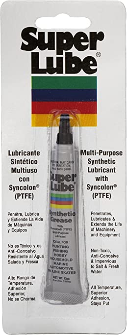 Super Lube 21010 Synthetic Multi-Purpose Grease with PTFE 1/2 oz Tube