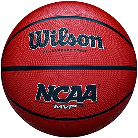 Wilson NCAA MVP Rubber Basketball, Elementary - 25.5"