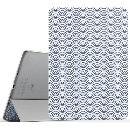 iPad Pro 9.7 Case - MoKo Ultra Slim Lightweight Smart-shell Stand Cover with Translucent Frosted Back Protector for Apple iPad Pro 9.7 Inch 2016 Release Tablet, Ocean Mist (with Auto Wake / Sleep)