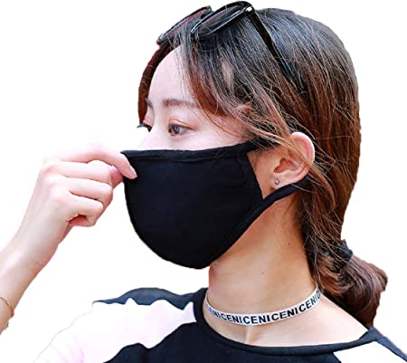 Facial Protection Filtration 95%, Anti-Fog, Dust-Proof washable Headgear Full Face Protection Masks