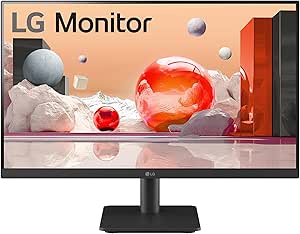 LG Electronics 24MS500-B.AEU FHD IPS-Monitor 24" (60,4cm), 1920 x 1081, 16:9, 5ms GtG, 100 Hz, 72% NTSC, Flicker Safe - Schwarz