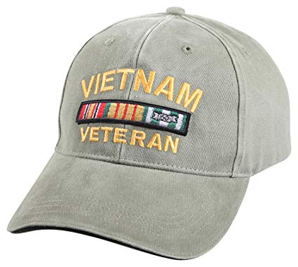 Rothco Vintage Vietnam Vet Low Profile Cap, Olive Drab