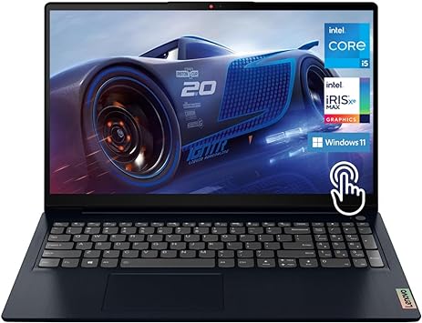 Lenovo 2023 Newest Ideapad 3i Business Student Laptop, 15.6" FHD Touchscreen, 12GB DDR4 RAM, 512GB SSD, Intel Core i5-1155G7 Processor, HDMI, Webcam, Wi-Fi6, Bluetooth, Win11, Abyss Blue, W/GaLiMu