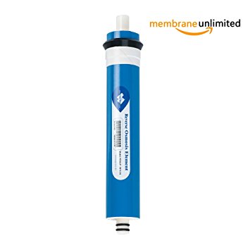 Membrane Solutions Astra-Clear 24GPD-1812 Residential RO Reverse Osmosis Membrane,1-Pack