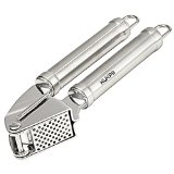 KUKPO Professional Grade Garlic Press - Mincer - Crusher Made From The Finest Quality Stainless Steel