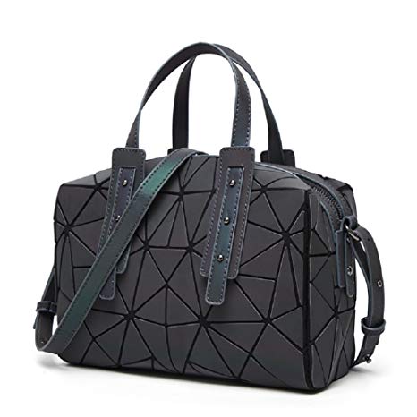 Geometric Backpack Luminous Backpacks Holographic Reflective Bag Lumikay Bags Irredescent Rucksack Rainbow NO.5