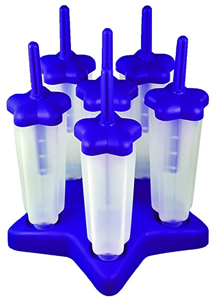 Tovolo Star Pop Molds, Purple - Set of 6