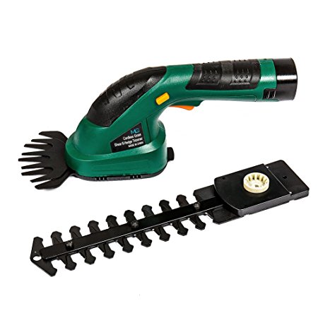 MLG Tools ET1502 7.2-Volt Lithium Rechargeable Cordless Compact Grass Shear / Shrub Trimmer Combo