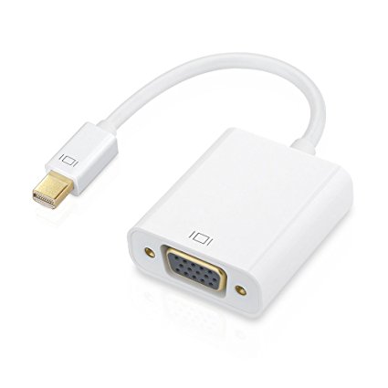 Thunderbolt Port Mini Displayport To VGA Display Port Adapter Cable for Apple Mac Macbook Pro Air iMac