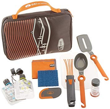 GSI Outdoors - Gourmet Kitchen Set 11, Camping Cookset, Superior Backcountry Cookware Since 1985