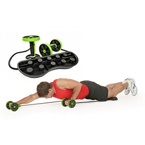 Abdominal Wheel Out With DUal Tension - sculpt your body with this abdominal trainer