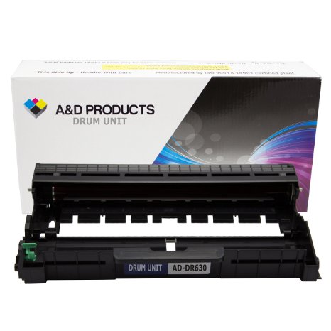 A&D Products Compatible Replacement For Brother DR630 Drum Unit (12,000 Page Yield)