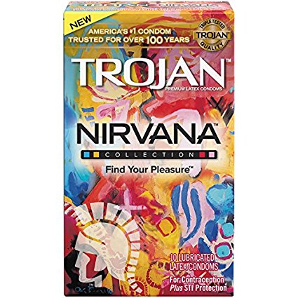 Trojan Nirvana Collection Condoms 10 Piece Variety Pack