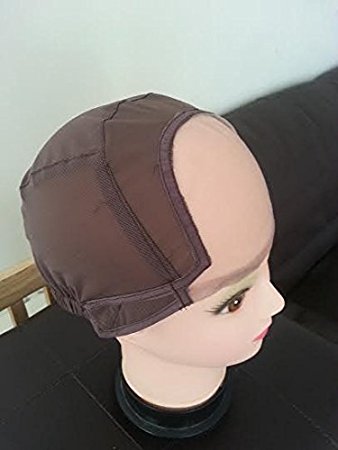 Jagazi Snuggle Glueless Full Lace Wig Making Cap. Wig Cap. Weaving Mesh Net With Adjustable Strap