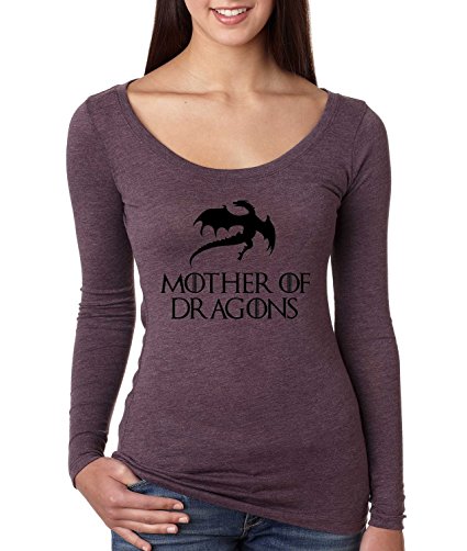 Allntrends Women's Shirt Mother Of Dragons