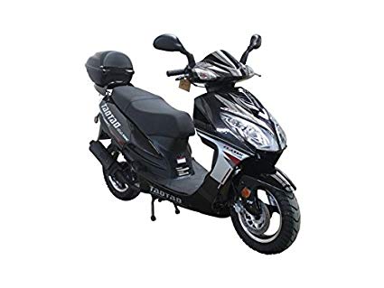 50cc Bigger Size Gas Street Legal Scooter TaoTao EVO 50 - Black