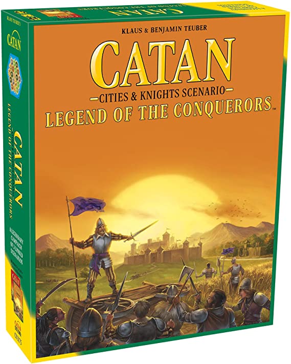 Catan: Legend to The Conquerors (Cities and Knights Scenario)