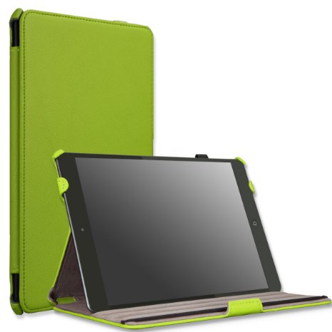 MoKo Apple iPad Air Cover Case - Slim-Fit Case with Stand for iPad Air / iPad 5 (5th Gen) Tablet, GREEN (With Auto Wake / Sleep, Not fit iPad Air 2)