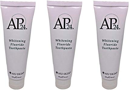 Nu Skin CMbCci Ap 24 Whitening Fluoride Toothpaste, 4 oz, 3 Pack