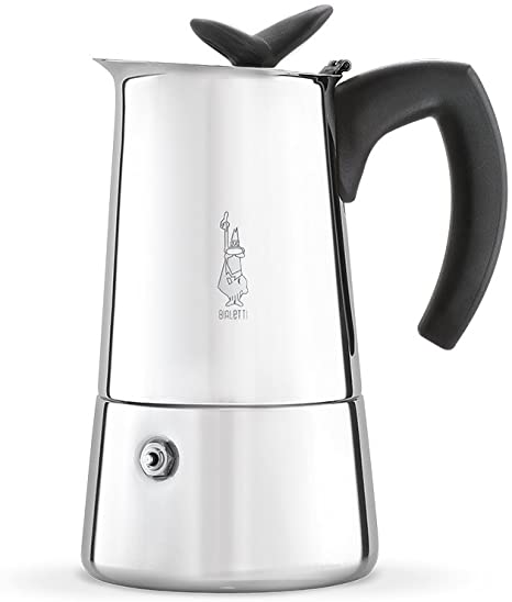 Bialetti: Musa Restyling Stovetop 6 Cup Espresso Coffee Maker -Induction