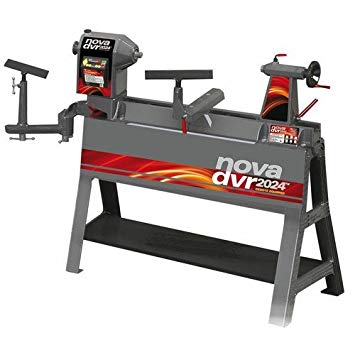 NOVA 57080 DVR 2024 20-Inch by 24-Inch Electronic Variable Speed Wood Lathe