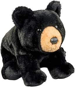 Douglas Charlie Black Bear Cub Softie Plush Stuffed Animal