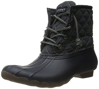Sperry Top-Sider Women's Saltwater Quilted Nylon Rain Boot