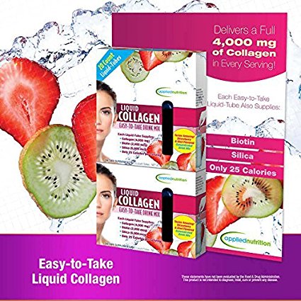 Applied Nutrition Liquid Collagen Skin Revitalization, Special Value 1 Pack pmc ( 30 Count Total )