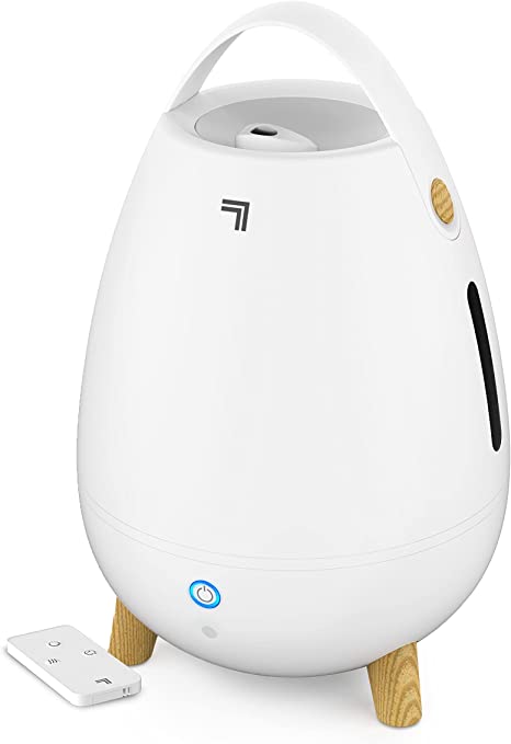 Sharper Image MIST 6 Ultrasonic Humidifier with Auto Shutoff, Remote Control