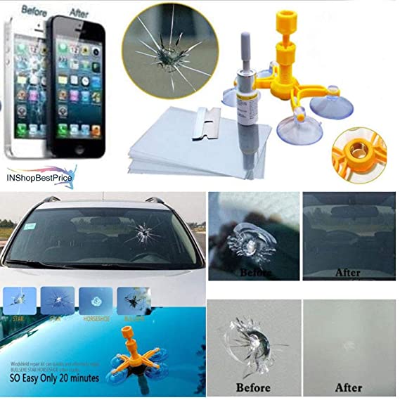 Zooarts This Magic Repair Kit Can Repair Cracked Phone Screen, Windshield and Any Glass