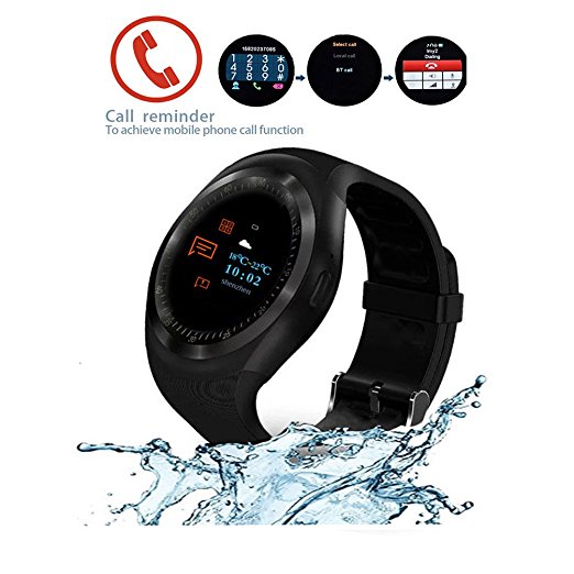 Smart Watches Fitness Tracker,SUNETLINK Touch Screen Heart Rate Blood Pressure Monitor for Men Women, Wearable Sport Smartwatch Calories Pedometer Sync Phone Calls SMS Android iPhone