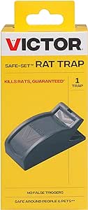 Victor M147B Safe-Set Humane Rat Trap and Killer