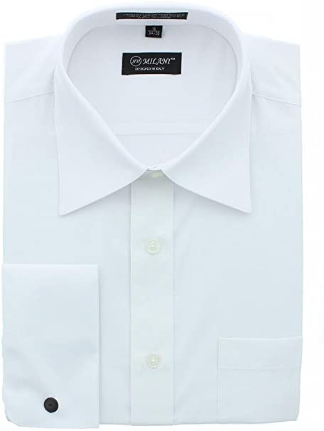 Milani Standard Fit Dress Shirt with French Cuffs