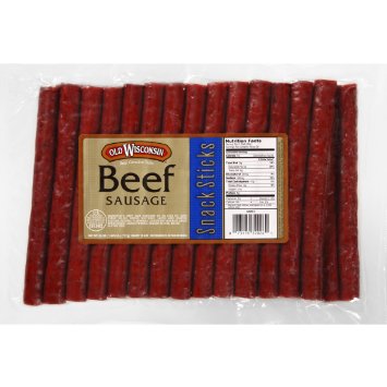 Old Wisconsin Snack Sticks, Beef, 26 Ounce