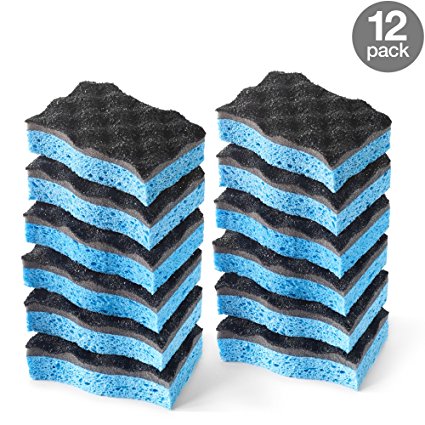 O-Cedar Heavy Duty Scrunge Scrub Sponge (Pack of 12)