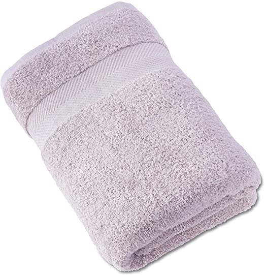 SEMAXE Towel Bath Towel Hotel & Spa Quality Premium Bathroom Towel.Soft,Plush and Highly Absorbent Towel (Platinum, 1 Bath Towel)