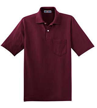 Jerzees Men's SpotShield Jersey Pocket Polo